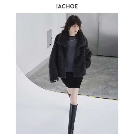 棉仓3671566018-绵羊毛颗粒外套 商品图0