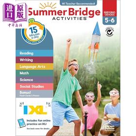 【中商原版】新版美国IXL暑期衔接活动手册 五年级-六年级 Summer Bridge Activities Grades 5-6 暑假练习 英文原版进口图书