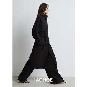 棉仓3521509004-【赫本风衣】羊毛风衣