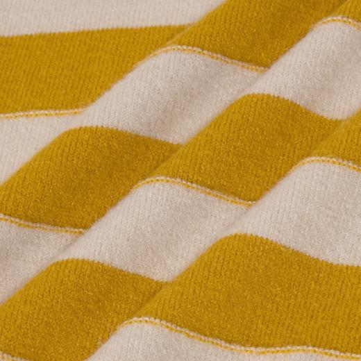 茧墨 慵懒风减龄条纹长袖针织衫 商品图3