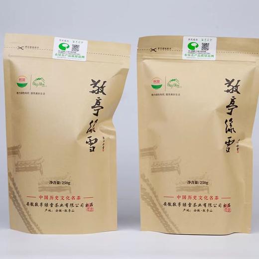 敬亭绿雪·绿茶250g（二级） 安徽名茶 芽叶匀齐 鲜爽回甘 商品图5