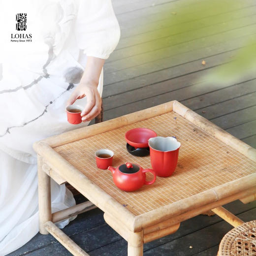 【彼达思】陆宝陶瓷富贵石榴茶组茶礼整套茶具 商品图2