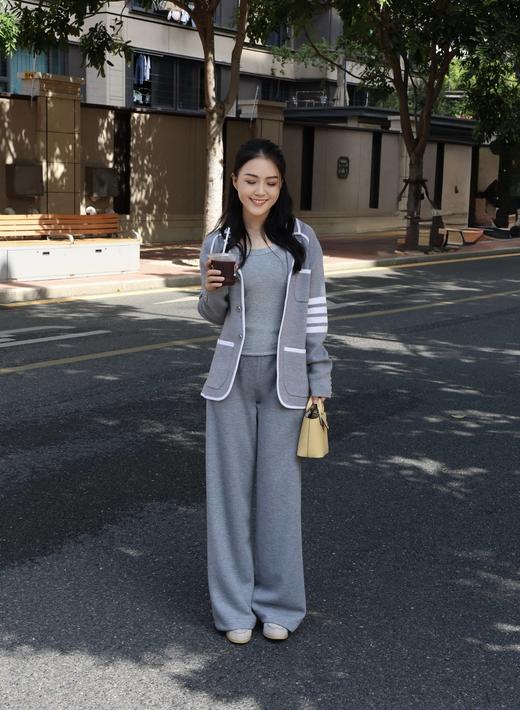 过冬懒人裤|通勤舒适醋酸羊毛裤 商品图2