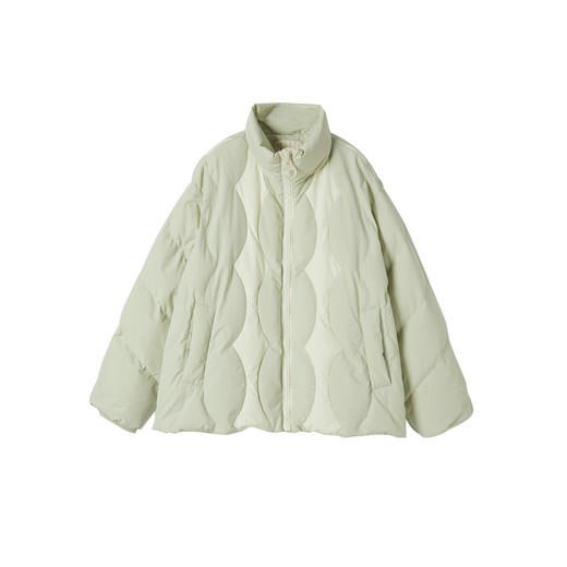 谜底立领羽绒服短款2025年冬季新品90白鸭绒保暖时髦女254MY1713 商品图4