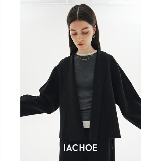 棉仓3571566004-设计师款毛呢外套 商品图4