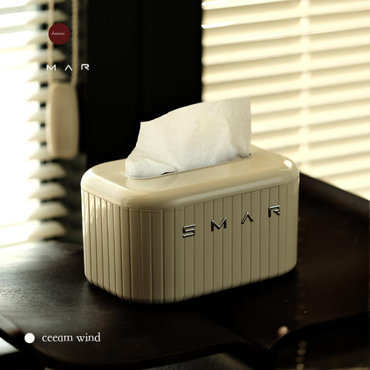 娜家奶油风纸巾盒 商品图4