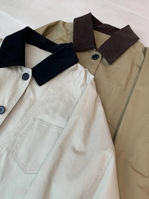 D110614巴恩风高密斜纹棉都市休闲夹克外套 商品图10