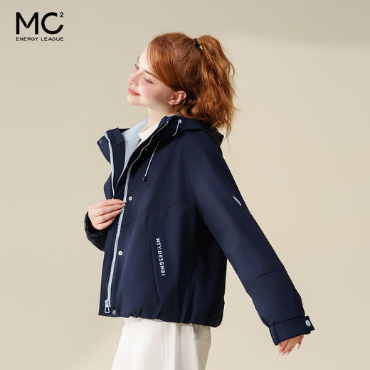 女装可拆卸三合一撞色拉链加厚外套-9902J5241008 商品图1