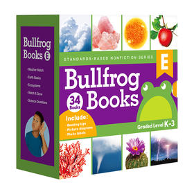 美国JUMP百科跃读Bullfrog Books 牛蛙E+Pogo Books袋鼠