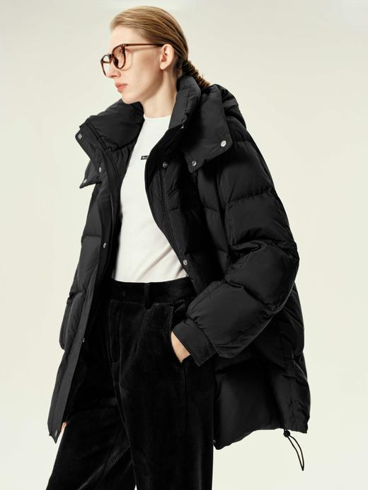 【商场同款】伊芙丽冬保暖质感御寒中长款羽绒服1FA380251-1 商品图2