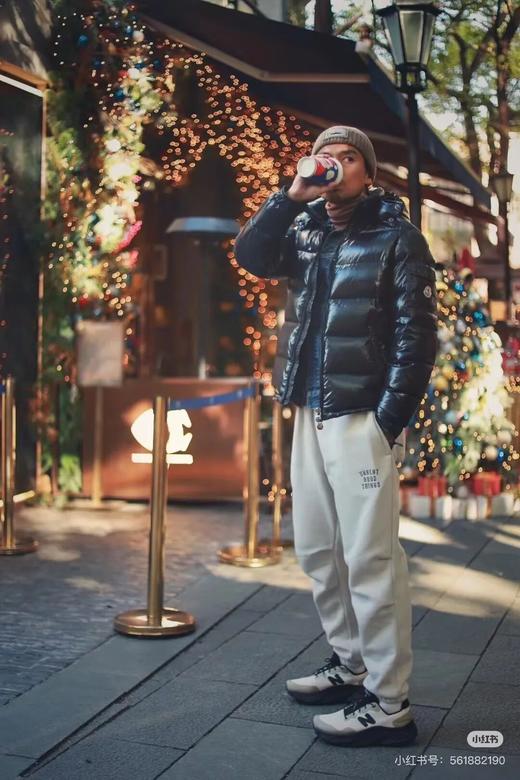 陈奕迅同款蒙口玛雅情侣短款羽绒服 商品图0