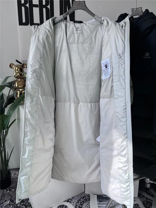 凯乐石冬季保暖加厚长款情侣款连帽防水户外过膝羽绒服 商品图7