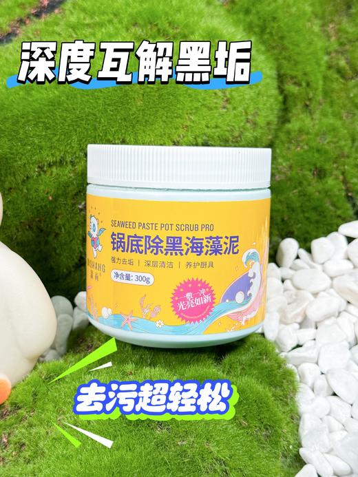 🌟 救命神器来了！海藻泥“以柔克刚”黑科技！🌟【涤尚锅底除黑海藻泥】🍂2瓶仅需29.9元，单瓶不到15元，还不快冲~ ✨✨✨✨一 商品图4