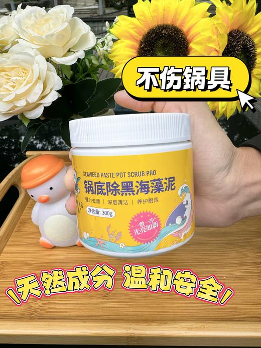 🌟 救命神器来了！海藻泥“以柔克刚”黑科技！🌟【涤尚锅底除黑海藻泥】🍂2瓶仅需29.9元，单瓶不到15元，还不快冲~ ✨✨✨✨一 商品图3