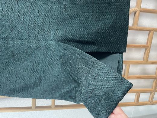 「断码清仓」高级感墨绿色肌理半身裙ZFYY102 商品图3