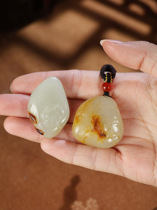 【双十一专供】锦鲤 福满 新疆籽料吊坠 商品图7