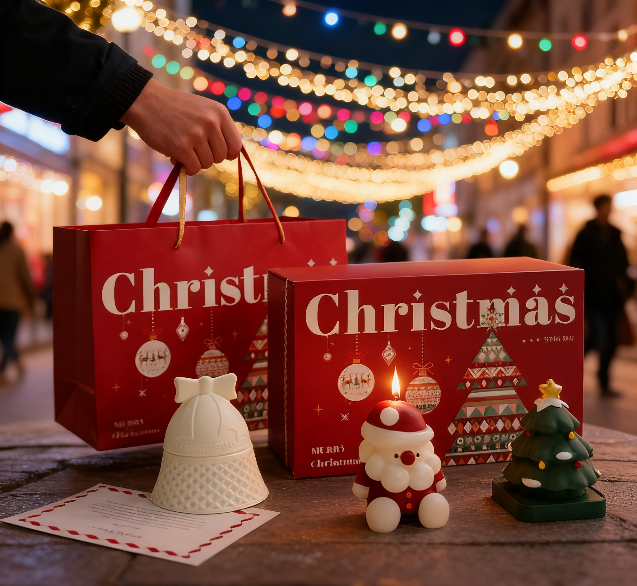 【5A级香薰蜡烛礼盒 赠礼袋】Homeflower圣诞节伴手礼 香薰蜡烛candle手工装饰摆件