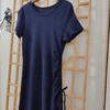 「断码清仓」深蓝针织连衣裙ZFYY094 商品缩略图1