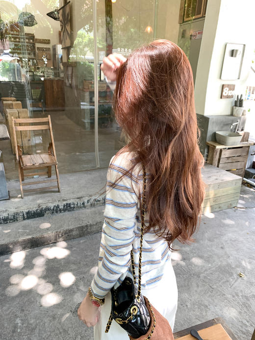 <曾小咸推荐>现货秒杀！微信超特价！条纹背心气质开衫两件套 日常149.99 立减70 秒杀79.99！ 商品图5