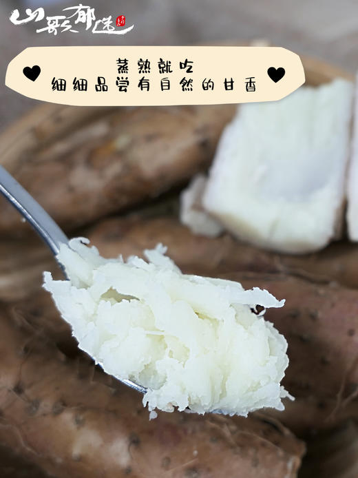 温县垆土新鲜铁棍山药 | 现挖发货，香甜面糯 肉质紧密 零下5°度地区慎拍，容易冻伤 2500g/箱大果礼盒装 商品图7