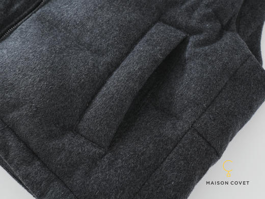 MAISON COVET 假两件式羊绒/羽绒马甲 商品图6