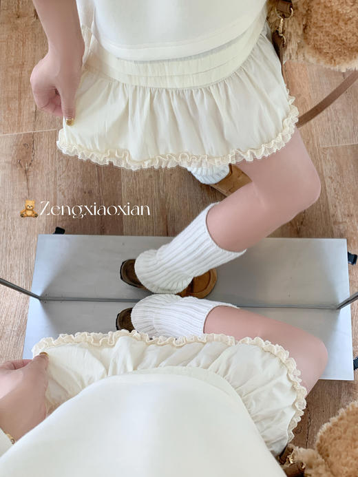 【169元任选2件】现货！杏色彩色绣花卫衣裙 商品图13