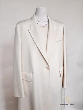 MAISON COVET 白色大衣（定制款）