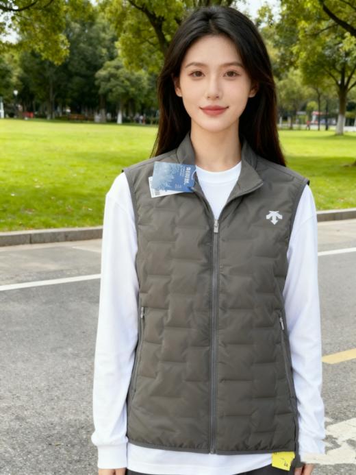 国标90绒！男女同款 ！箭头家dst秋冬保暖90鸭绒防风透气轻薄羽绒马甲 商品图2