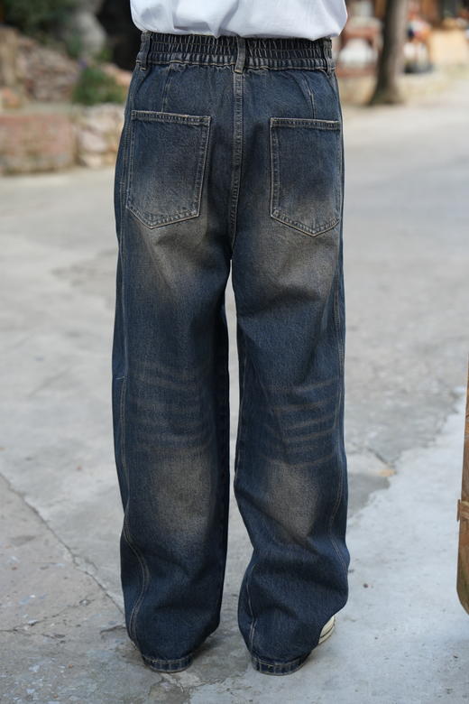 W539131866潮流宽松牛仔裤 商品图2