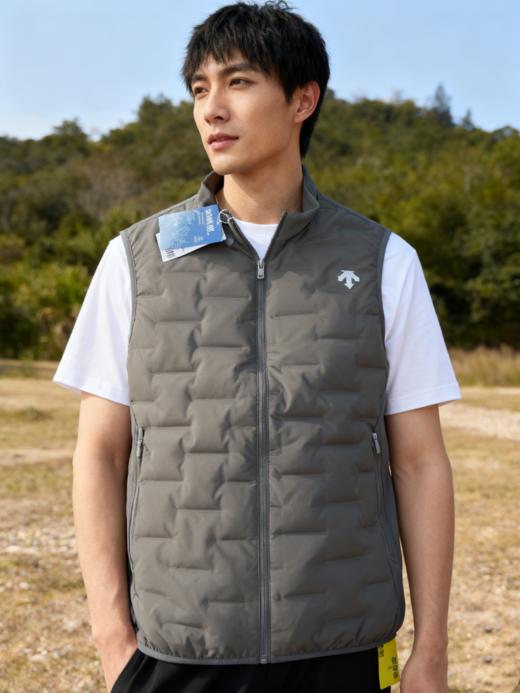 国标90绒！男女同款 ！箭头家dst秋冬保暖90鸭绒防风透气轻薄羽绒马甲 商品图1