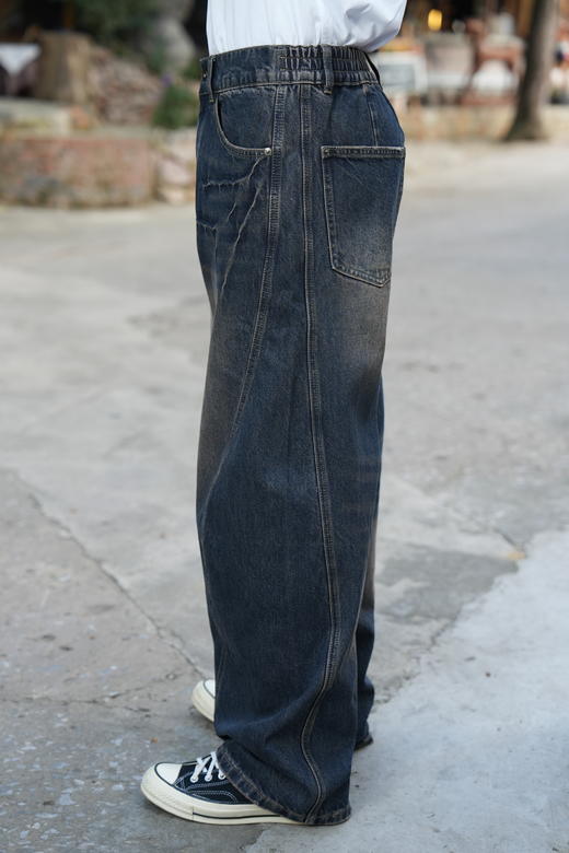 W539131866潮流宽松牛仔裤 商品图1