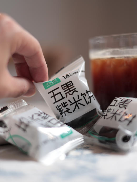 『米惦·五黑桑葚紫米饼』 健康小零食 商品图5