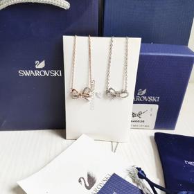 D110770无论露锁骨还是配高领都是特别的美~蝴蝶结项链