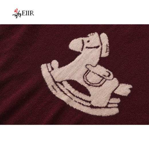 司歌羊毛长袖连帽衫毛衣女秋冬休闲G92G2601 商品图1