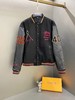 D110717加棉加厚40周年限定黑8毛巾绣植绒情侣棒球服 商品缩略图0