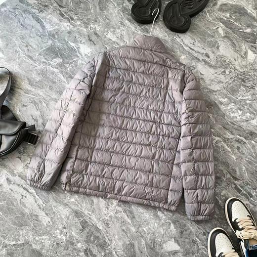 D110784双面防钻绒高科技面料立领轻薄纯色羽绒服 商品图13