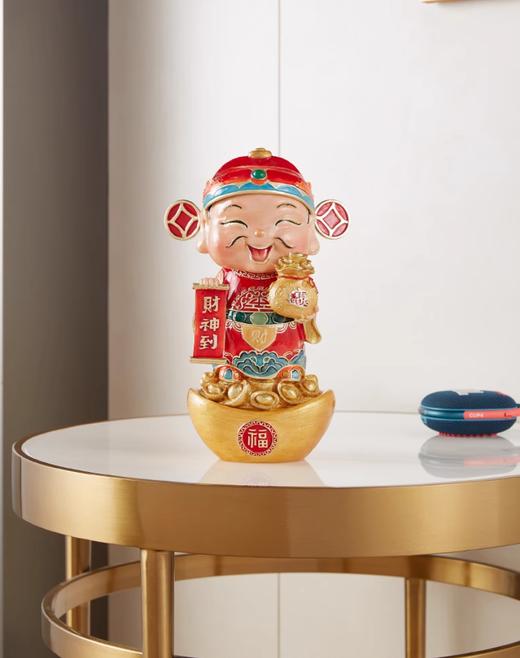 【彼达思】罗比罗丹财神爷摆件 商品图3