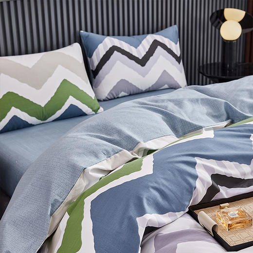 【百分之百棉】红豆人生家纺全棉四件套-休闲假日 商品图2