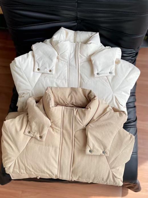 双十一活动雪*飞剪标加厚长款连帽羽绒服 商品图7