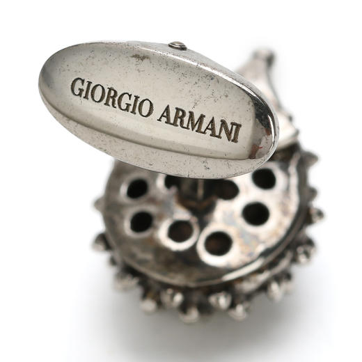 8050941159758 GIORGIO ARMANI 男式复古轻奢精致个性豹头衬衫西服袖扣 商品图2