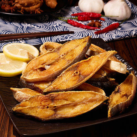 淡晒鲳鱼干 日晒淡干 不咸口 活鱼现杀晒干 肉多刺少 【顺丰冷链】 商品图2