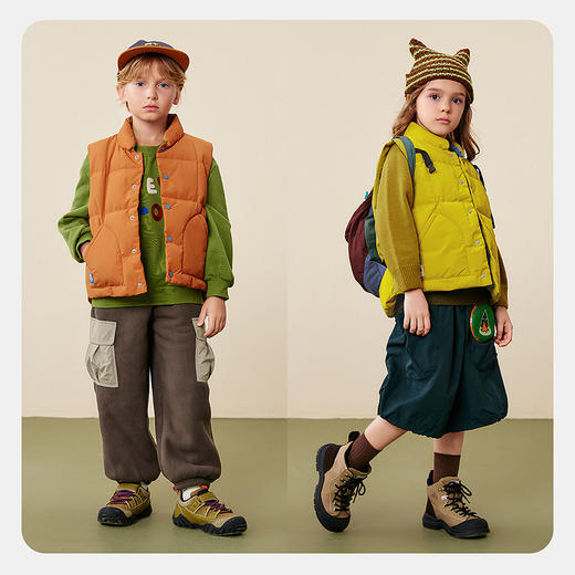 【三防】迷你巴拉男女童羽绒马甲儿童保暖护肚背心2025冬新品 商品图2