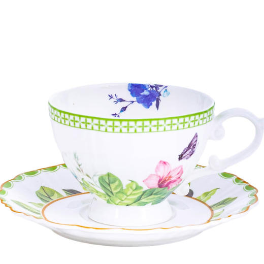 罗莱礼品-花园系列一壶双杯碟礼盒 商品图2