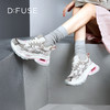 D:FUSE迪芙斯秋季新款厚底增高水钻老爹鞋休闲运动鞋DF43112381 商品缩略图2