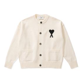 中性款羊毛提花针织开衫毛衣zh