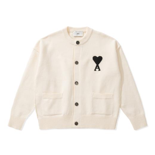 中性款羊毛提花针织开衫毛衣zh 商品图0