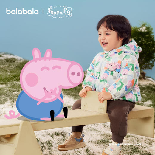 巴拉巴拉儿童羽绒服宝宝男童女童童装加厚保暖萌趣户外防风冬季潮 商品图7