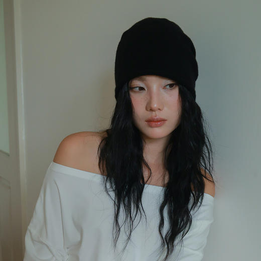 凡饰 纯色羊毛包头帽 商品图3