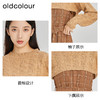 oldcolour春季设计感小众长袖短款半截叠穿披肩针织衫女O13052099B 商品缩略图2