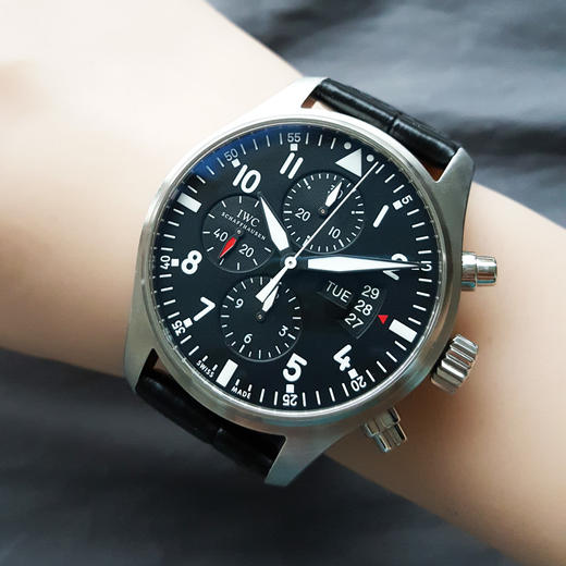 【95新】IWC 万国IW377701飞行员系列43MM（男款）精钢241025NJS02 商品图8